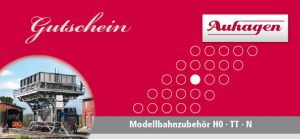 30,- EURO Gutschein für Produkte von Auhagen